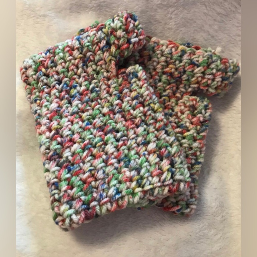 Knitted Fingerless Gloves